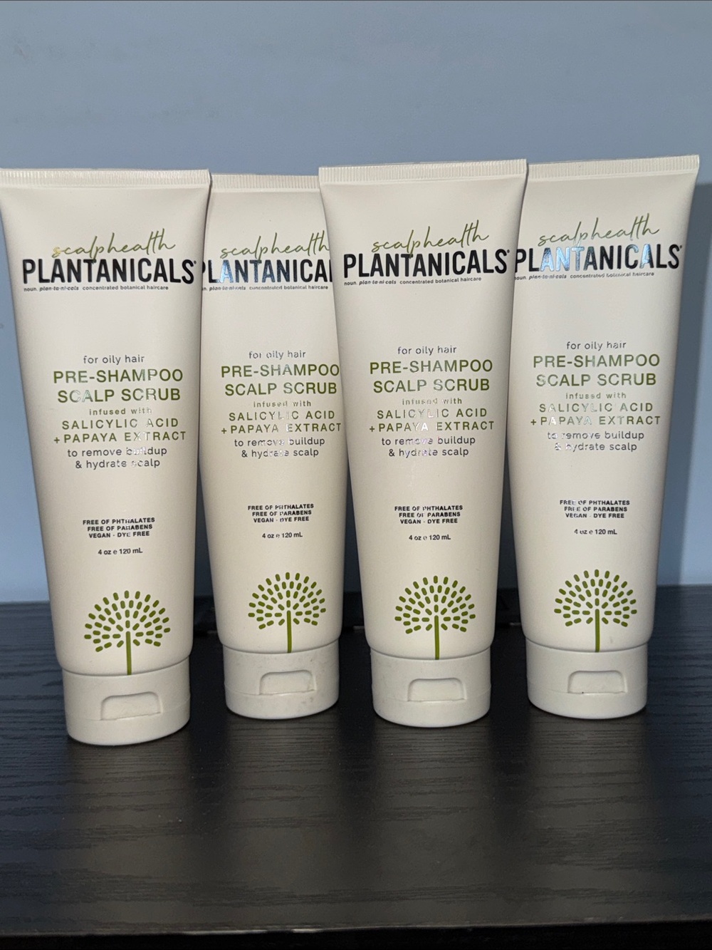 Plantanicals Scalphealth Pre-Shampoo Scalp Scrub - White